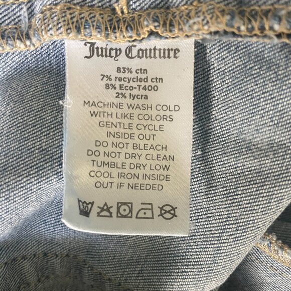 Juicy Couture Malibu Raw hem Flared Jeans-Size 32 - Picture 8 of 12